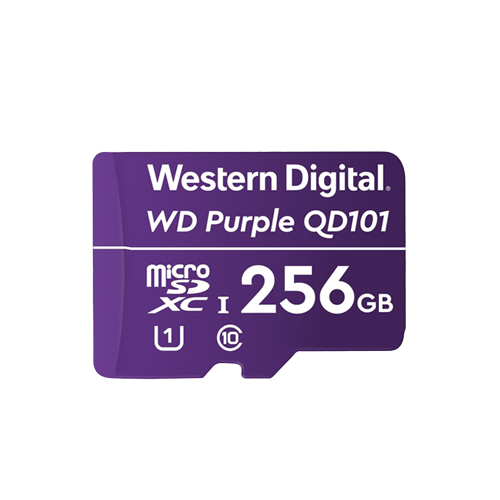 WD Purple microSD 256Gb Surveillance WD Purple microSD 256Gb Surveillance